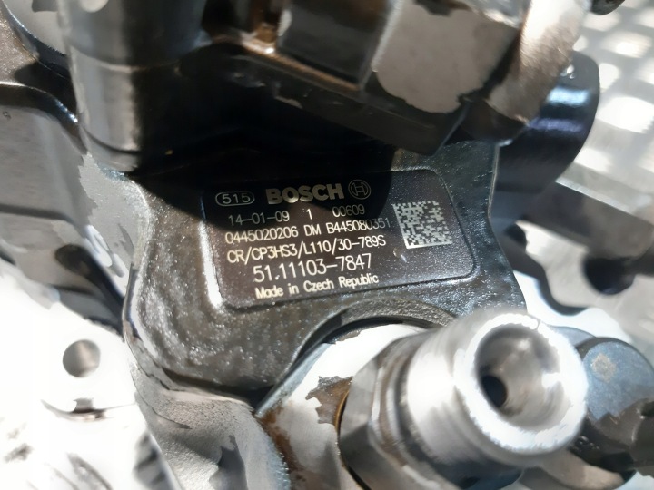 фото №8, Насос паливна рейка  високого тиску пального man tgl tgm 51111037847 bosch