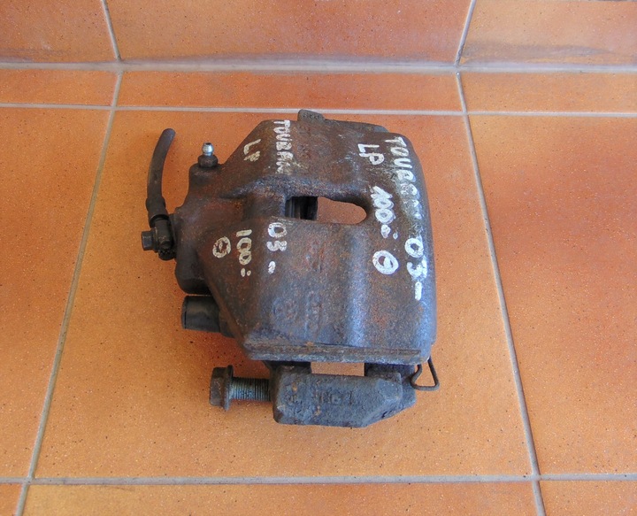 фото №1, Vw touran 03- 1.9 tdi суппорт тормозной левый перед