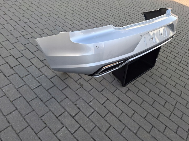 фото №13, Задний бампер комплектный 4 pdc r-design volvo s90 ii 711 -16