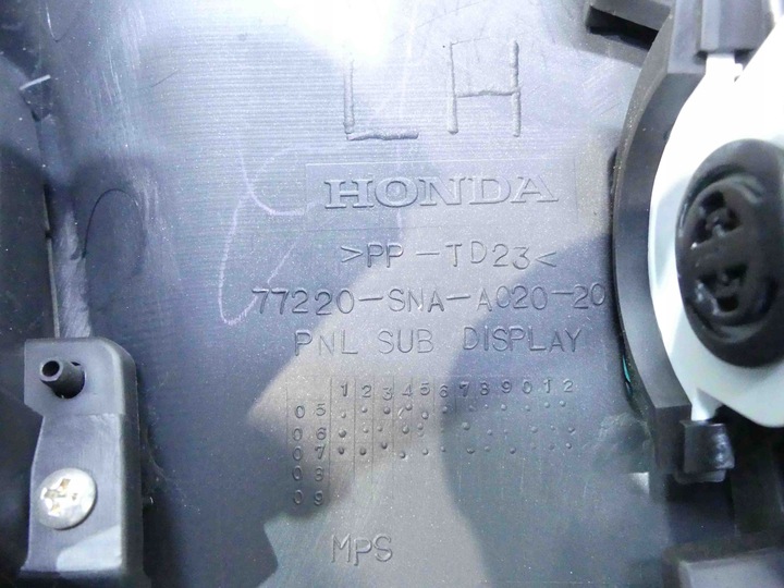 фото №7, Корпус захист спідометра honda civic viii sedan eu