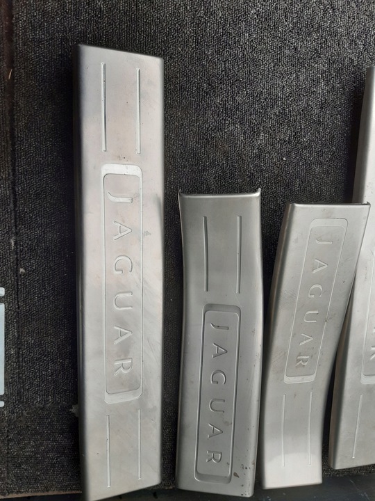 фото №2, Планка пороговая хром jaguar xj x351 комплект