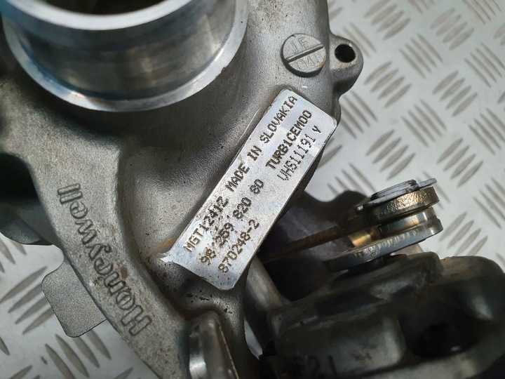 фото №7, Турбина турбонагнетатель opel grandland x 1.2 turbo