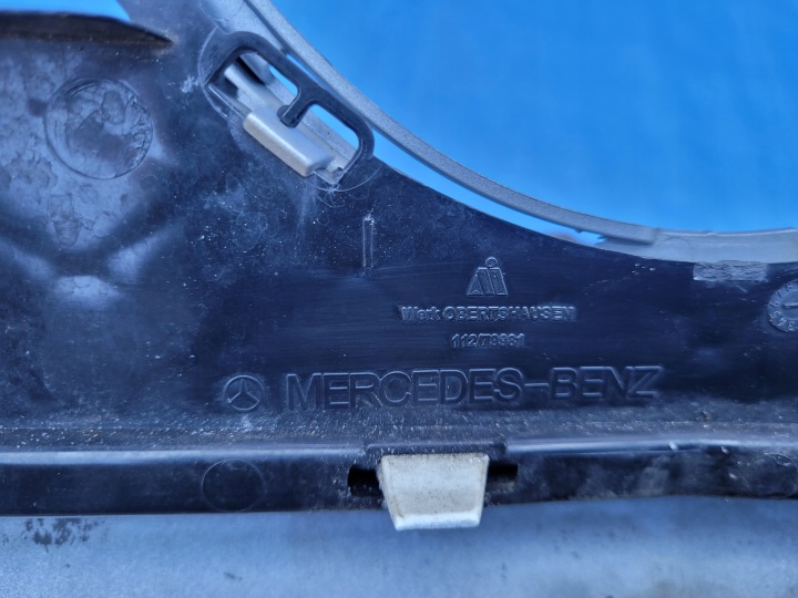 фото №11, Mercedes sl w231 | решётка решётка молдинг хром бампера перед a2318880260