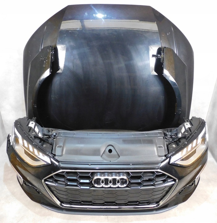 фото №8, Audi a4 b9 8w рестайлинг s line перед бампер лампы капот крылья pas полный led