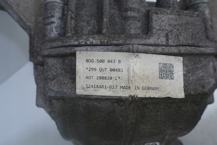 фото №7, Редуктор мост audi q7 sq7 vw touareg iii 0dg50043b