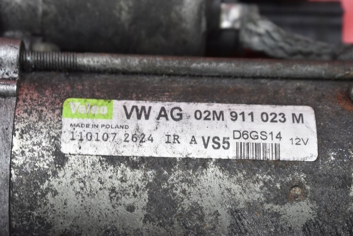 фото №8, Стартер bwa 02m911023m vw eos 2.0 tfsi 200 km 06-10