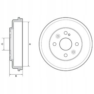 фото №1, Барабаны тормозные delphi bf542