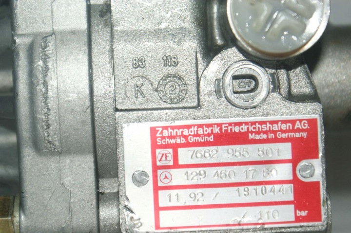 фото №5, Насос гидроусилитель mercedes w124 4.2 5.0 1294601780