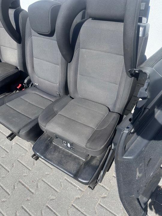 фото №14, Sharan 7n рестайлінг сидіння 7 осіб підігрів integracja rogale діти оббивка ремені