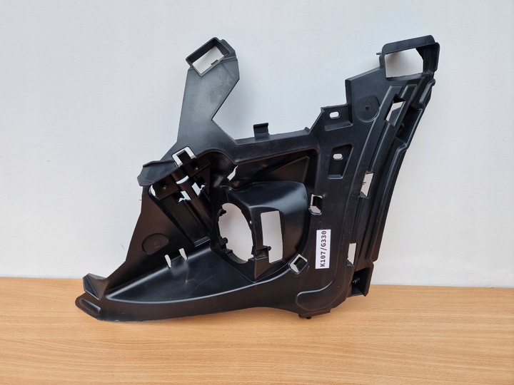 фото №1, Renault scenic левая решётка бампера рамка галоген