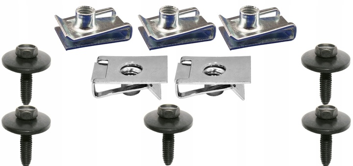 фото №1, Винты болты пластинки монтажные универсальные 5 szt