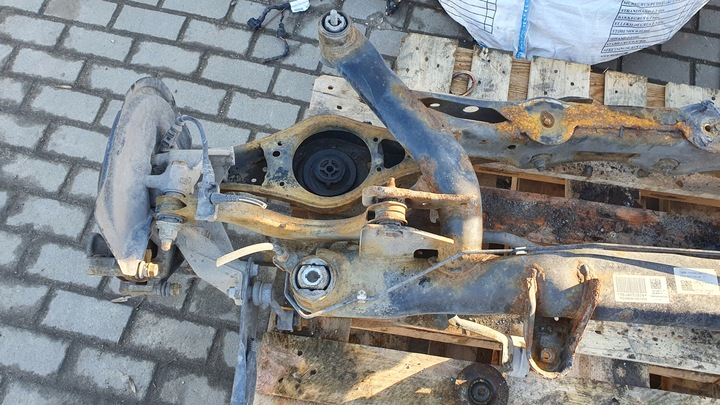 фото №11, Vw tiguan i 5n 4motion підрамник візок зад підвішування