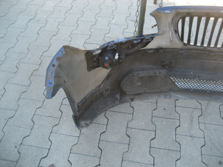 фото №9, Bmw e84 x1 2,0d 09-12r бампер передний 4xpdc решётка tiefseeblau a76
