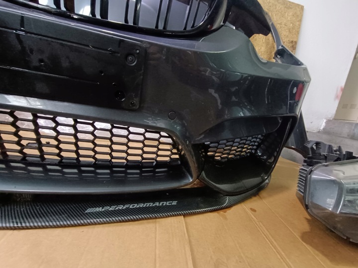 фото №12, Комплектний перед bmw m3 m4 f82 f83 адаптивний led бампер капот m3 f80