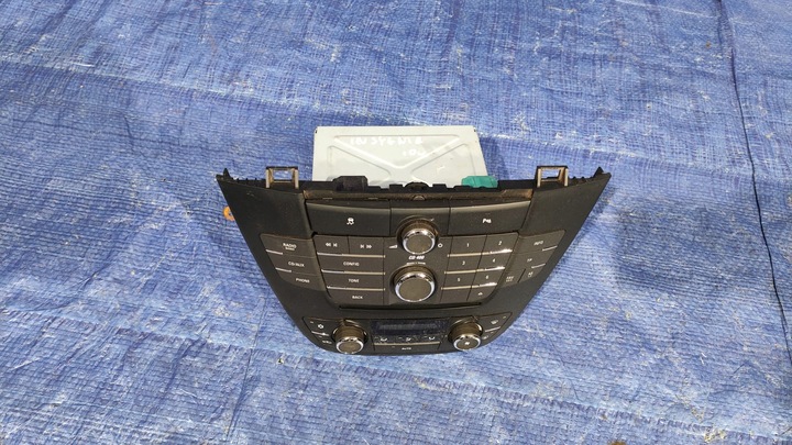 фото №1, Радіо cd400 панель повітропровід комплект набір opel insignia a