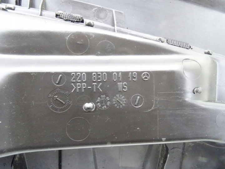 фото №7, Mercedes s-klasa w220 98-05 капот панель раздаточная европа чёрная