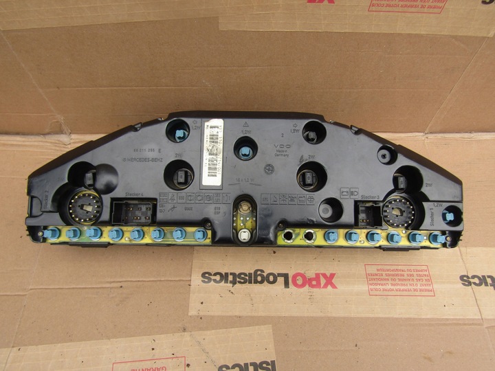 фото №9, 1 mercedes w140 3.5td спідометр  прилади 95r