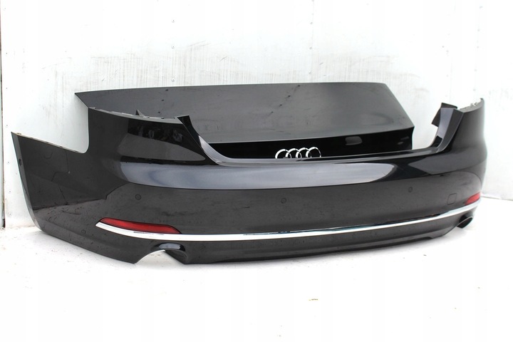 фото №6, Audi a5 cabrio f5 8w ly9t зад бампер задний+ крышка багажника f5 ly9t - чёрный