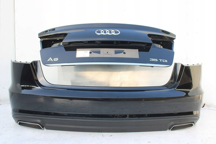 фото №8, Audi a6 sedan зад бампер задній кришка багажника 4g 4g5 лампи 0e0e ly9t myth