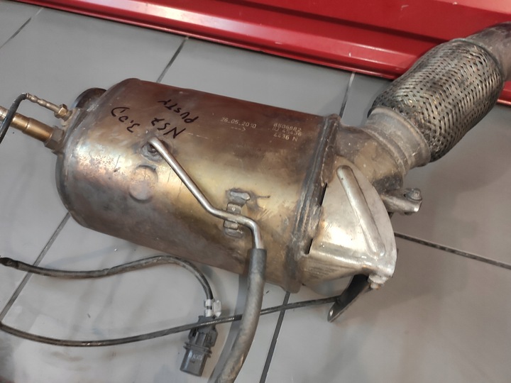 фото №8, Bmw n57 3.0d f10 f01 f07 каталізатор dpf фільтр частинок твердих порожній корпус