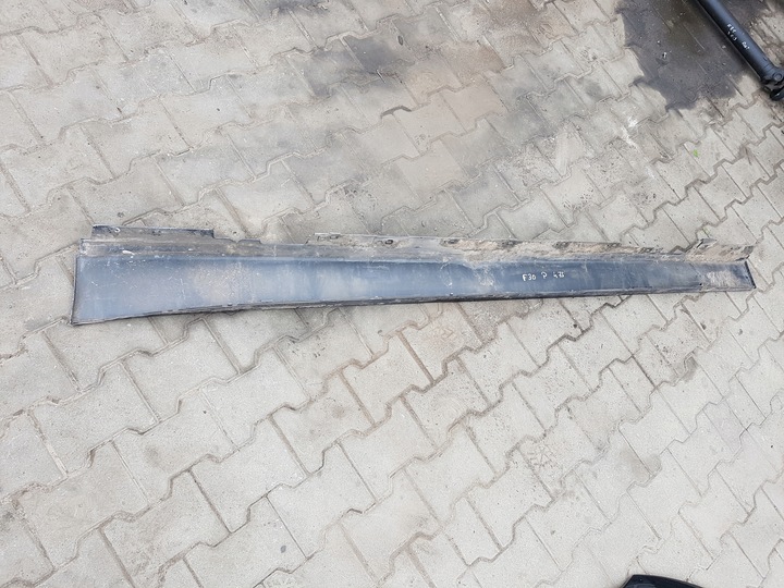 фото №7, Bmw 3 f30 11-14r планка пороговая правая 475 чёрный sapphire