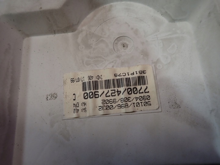 фото №6, Renault scenic i 99-03 рестайлинг 1.6 107km спидометр приборы 7700427900c 316895km