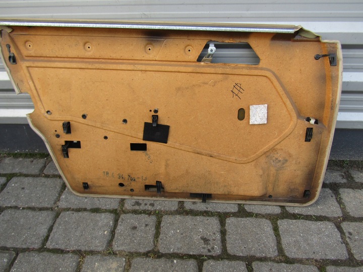 фото №15, 2 mercedes w124 93-96 права передня оббивка двері кремовий e клас