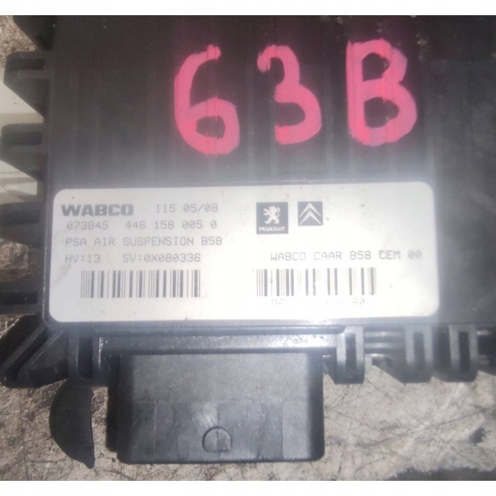 фото №11, Модуль подвески пневматической wabco citroen c4 grand picasso 4461580050