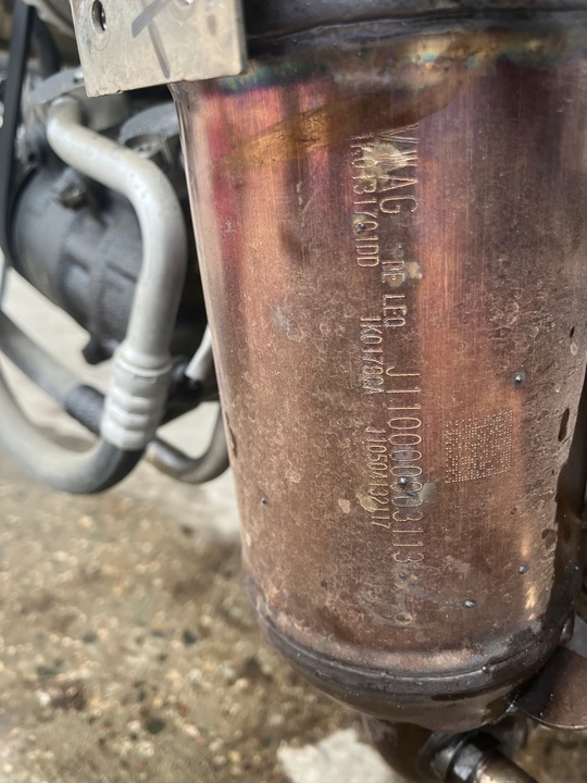 фото №3, Катализатор 1k0131701dd ibiza 6j iv fabia ii polo 6r 1.2tsi cbz оригинал