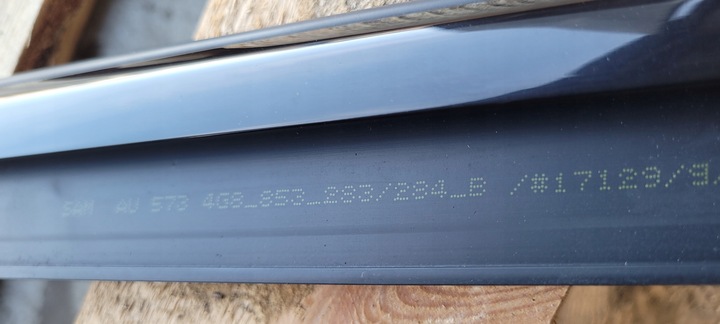 фото №8, S7 4g a7 планка накладка двері праві перед чорна sline 4g8853284g