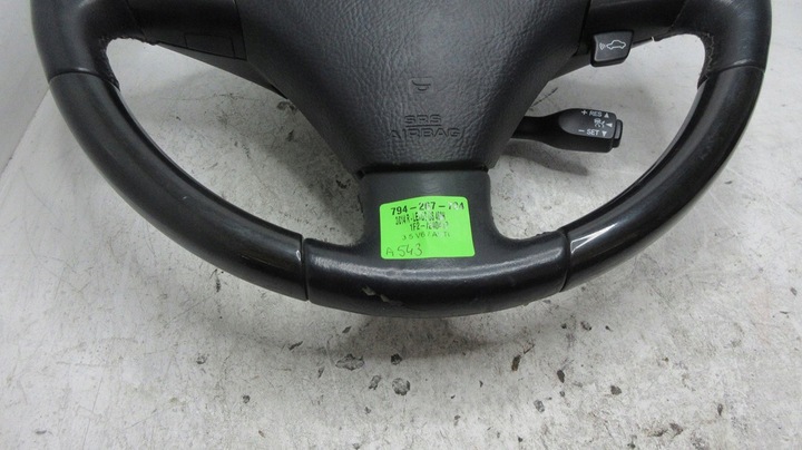 фото №7, Lexus gs450h gs iii 1f2 руль подушка водителя дерево кожа