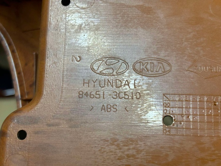 фото №11, Декори перемикачі консолі hyundai sonata 93580-3d110