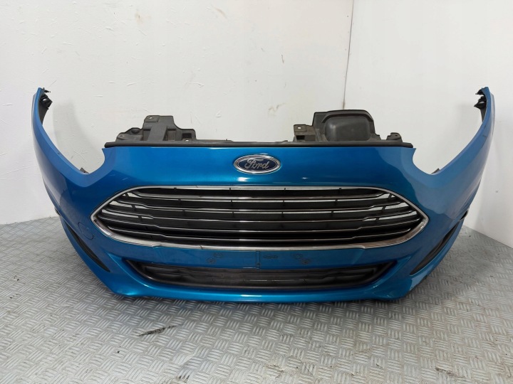 фото №11, Бампер перед передний комплектный ford fiesta mk7 рестайлинг синий candy foe