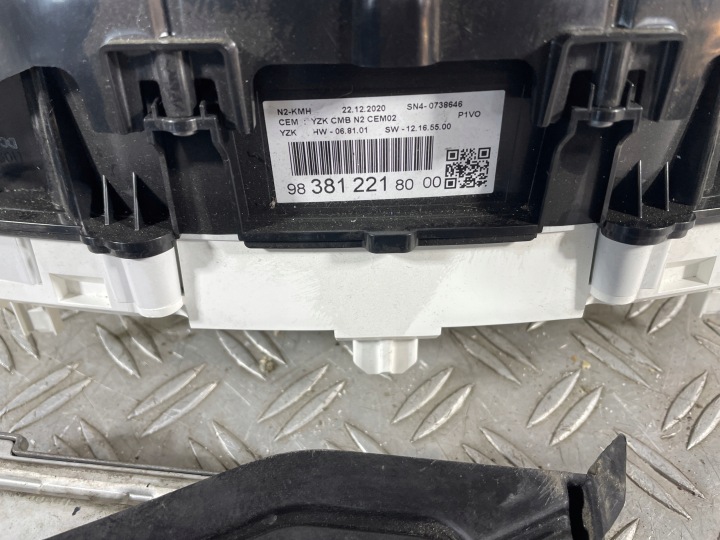 фото №8, Opel combo 18- комп'ютер блок керування  комплект 1.5 0281036205
