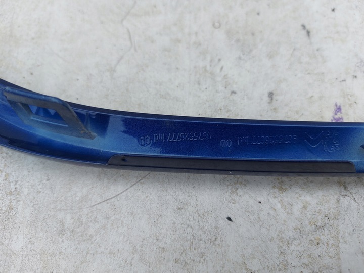 фото №11, Peugeot 208 рамка синя решітка радіатора решітка