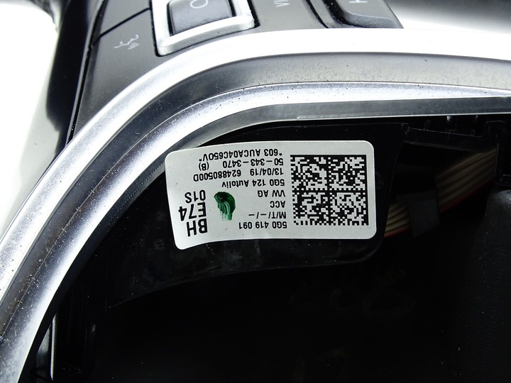 фото №11, Кермо шкіра мульті пелюстки vw arteon 18- 5g0419091bh
