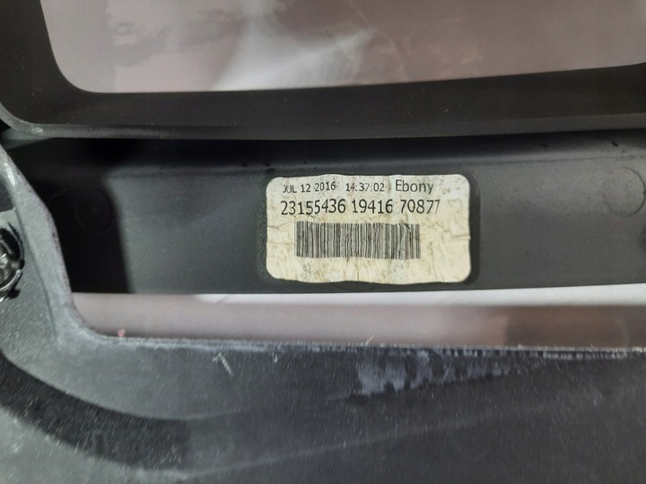 фото №15, Gmc acadia 12-16 панель раздаточная подушка безопасности 84001752 usa