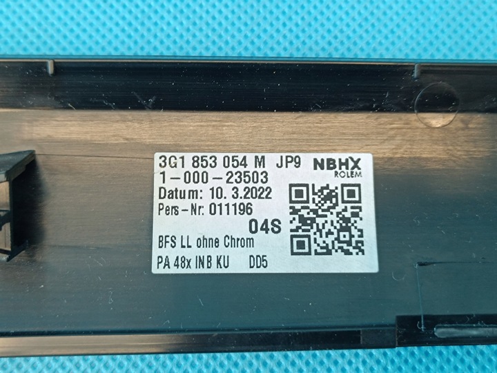 фото №13, Vw passat b8 вариант 2.0 tdi 22r dekor планка консоли 3g1853054m 3g1853261n