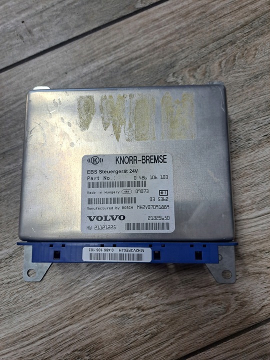 фото №1, Блок керування касета ebs volvo fh fm 9 11 13 автомат bez ретардер