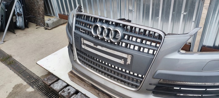 фото №7, Бампер перед audi q7 4l cross off дорога омыватель pdc ly7g комплект оригинал !