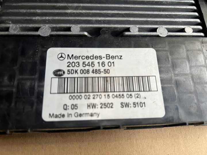 фото №3, Mercedes c класс w203 модуль блок управления sam 2035451601