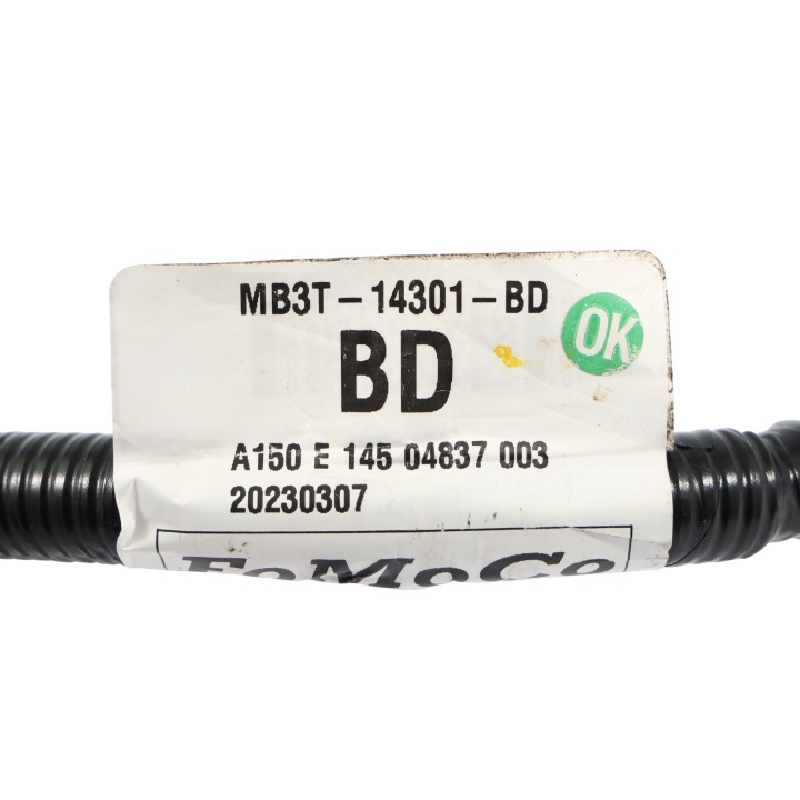 фото №12, Vw amarok mk2 трубка  отрицательный минусовой минус акумулятора mb3t-14301-bd