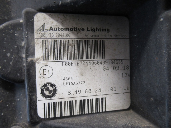 фото №9, Bmw x3 g01 лампа правая правый перед адаптивный led комплектная европа 8496824