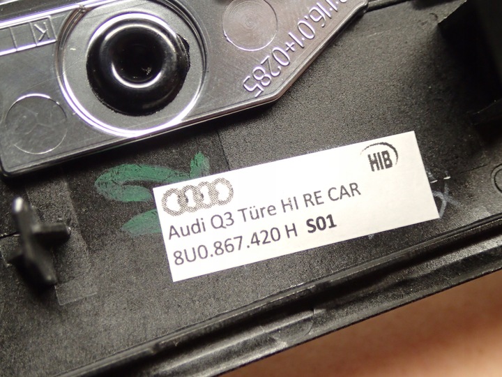 фото №14, Audi q3 rs 8u планка dekor двері карбон kpl 8u0867409h 410h 419h 420h