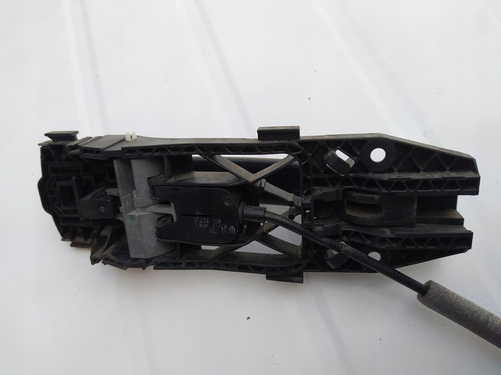 фото №8, Замок + ручка двері лівий зад комплект - skoda yeti