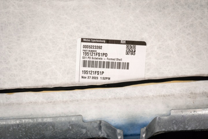 фото №14, Стеля чорна bmw x3 g01 lci м-пакет 51445a6b311 5a6b300-01