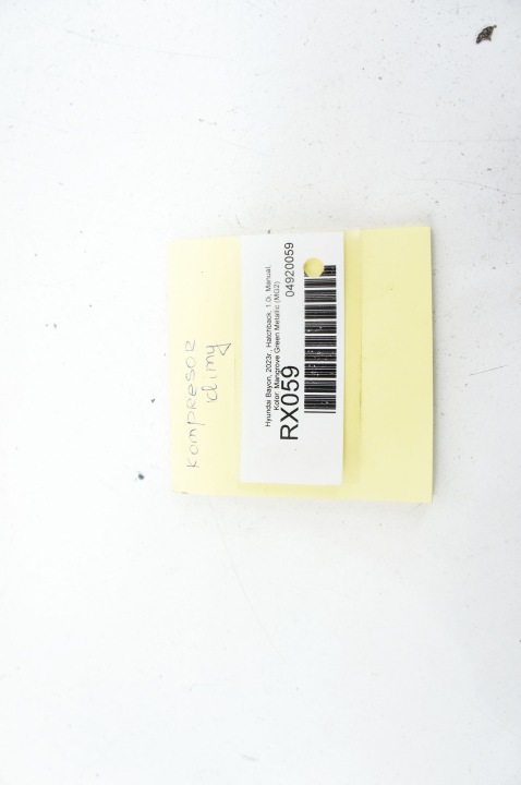 фото №6, Rx059 hyundai bayon 1.0i компресор кондиціонера 97701q0300