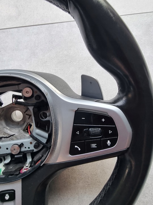 фото №12, Bmw x5 g05 g06 g30 g31 2019r руль м-пакет asysteny лепестки с подогревом
