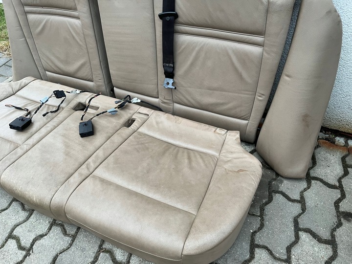 фото №8, Bmw x5 e70 кожа сиденья sport диван защита колонки camel