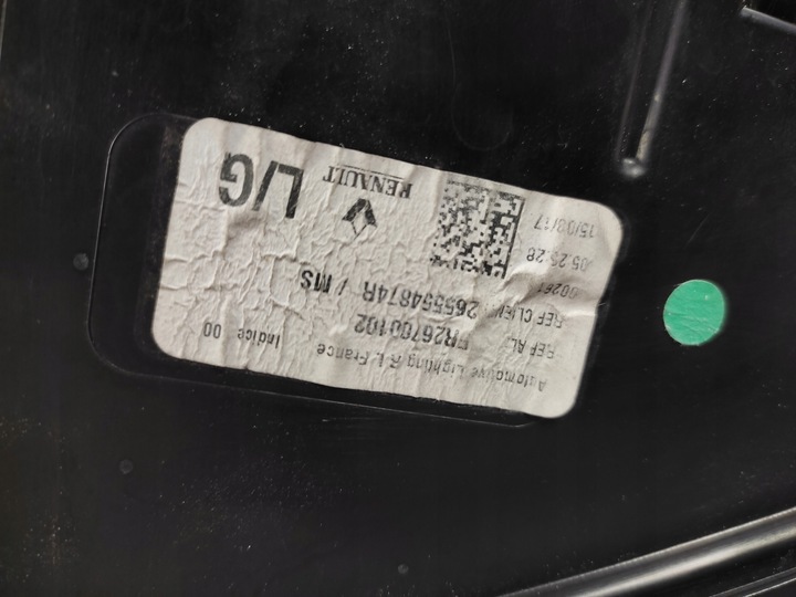 фото №7, Renault megane iv универсал лампа левая зад led 2015-